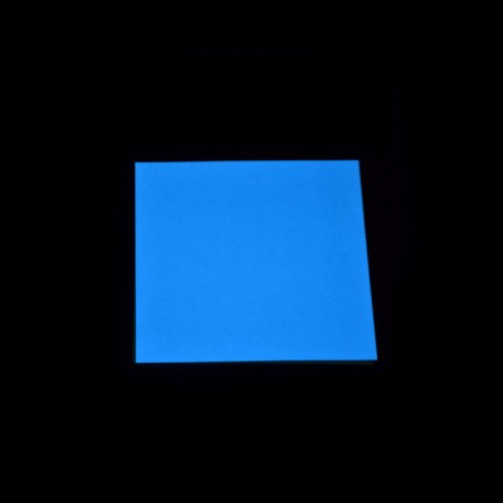 Vinyl PVC-P - bílá přes den, modrá v noci - 1m2