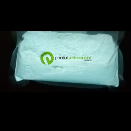 Bílý fotoluminiscenční svítící prášek - 0,5 kg, sulfid