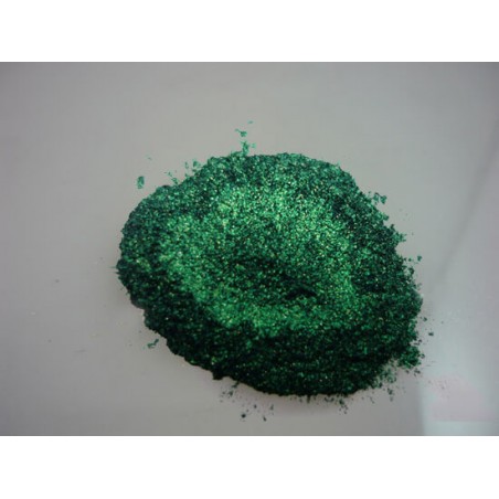 Metalický pigment - tmavě zelený