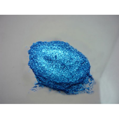 Modré metalické pigmenty