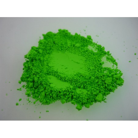 Zelený fluorescenční pigment