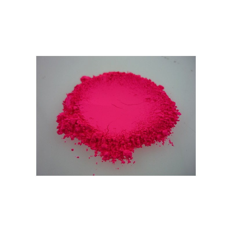 Růžový fluorescenční pigment