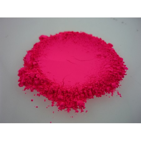 Růžový fluorescenční pigment
