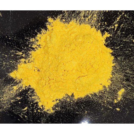Žlutozlatý syntetický pigment