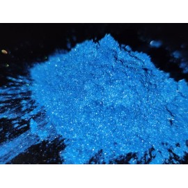 Modrý syntetický pigment