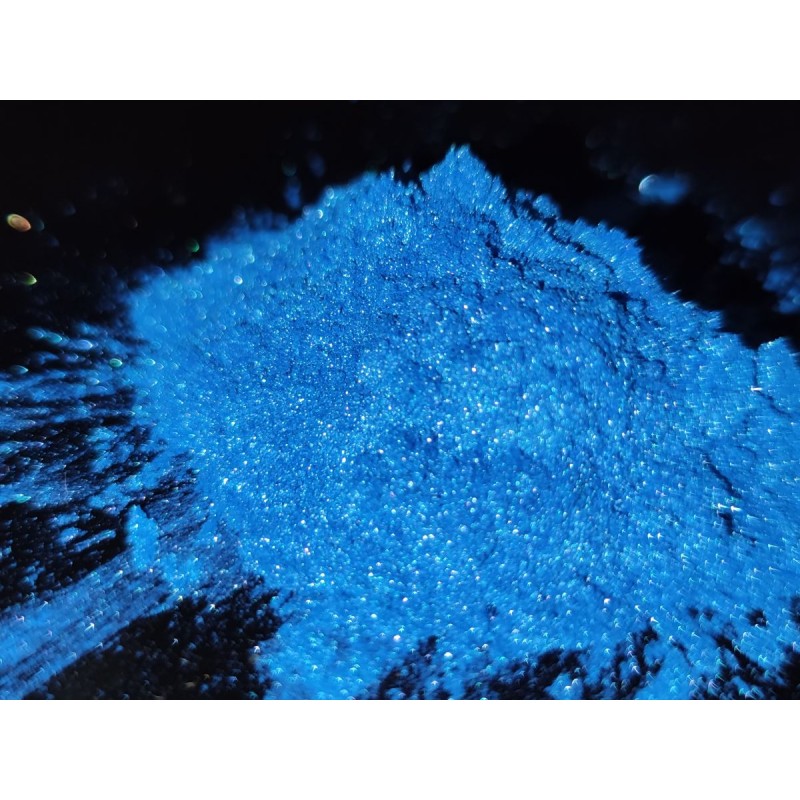 Modrý syntetický pigment